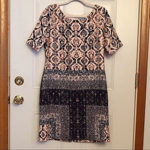 ANTONIO MELANI Pattern Sheath Dress